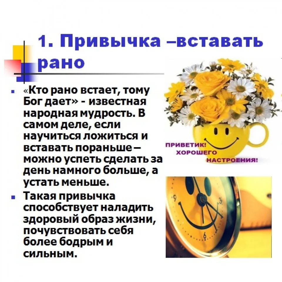 букет здоровых привычек2