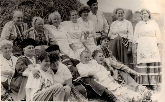 1994г архив встреча немцев в Майкопе405